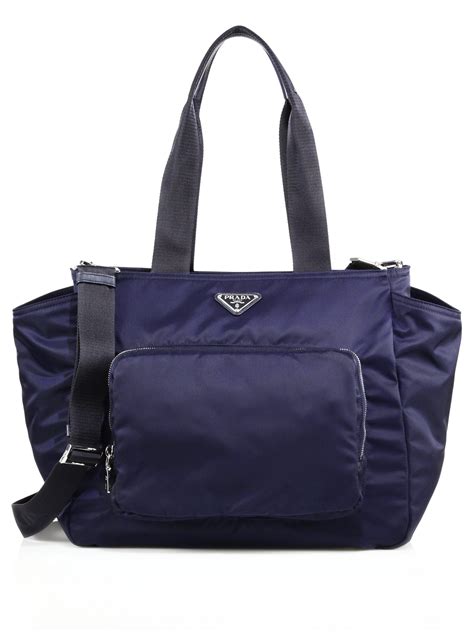 baby blue prada nylon bag|Prada diaper bag sale.